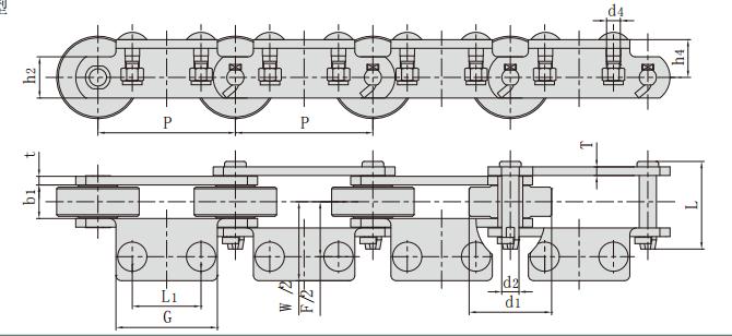 <font color='red'>P152F2</font>30A2_洗瓶機(jī)輸送鏈 工